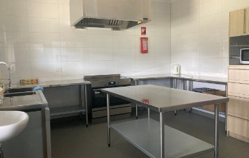 After - Kitchen organisation of African Communities WA (OACWA) facility in Nollamara